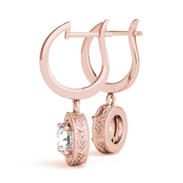 Diamond Earrings  0.54 ct tw 14kt Gold