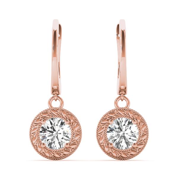 Diamond Earrings  1.14 ct tw 14kt Gold