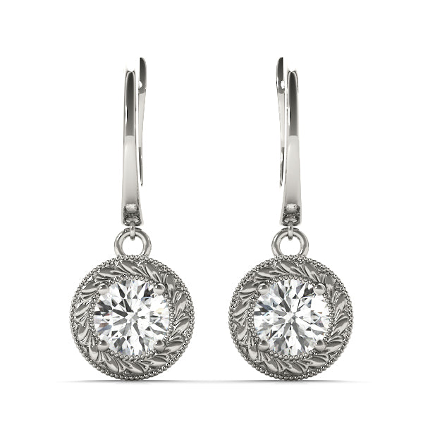 Diamond Earrings  0.54 ct tw 14kt Gold