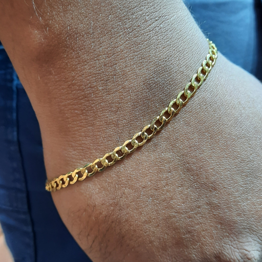 Cuban Link Bracelet 14k 4.5MM 7
