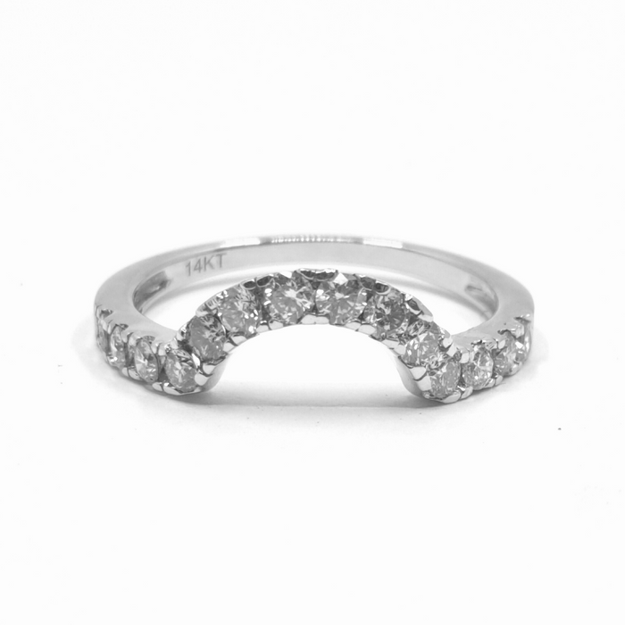 SeaFraa U-Band Diamond Ring 0.60 carats of diamonds 14kt Gold