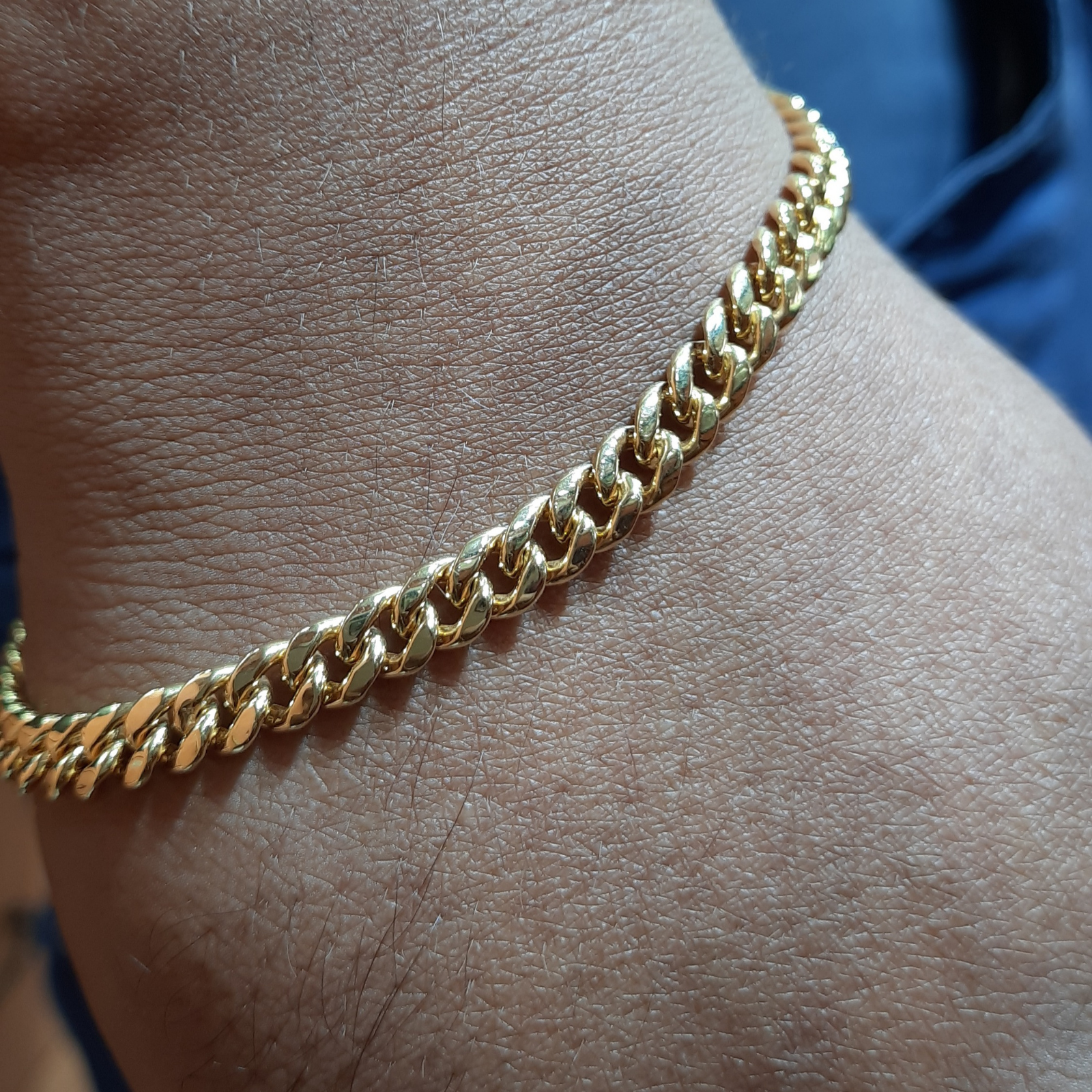 Miami Cuban Bracelet 14k 6MM 9