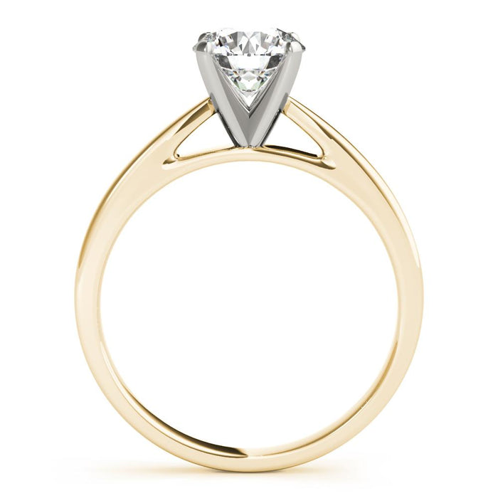 0.50ct Solitaire Diamond Engagement Ring Women's 14kt Gold