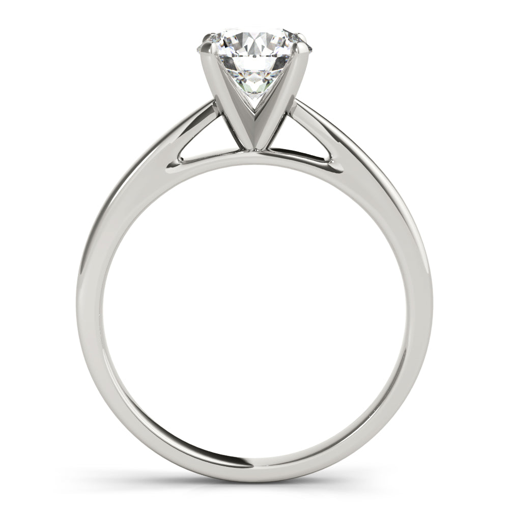 0.75ct Solitaire Round Diamond Engagement Ring Women's 14kt Gold
