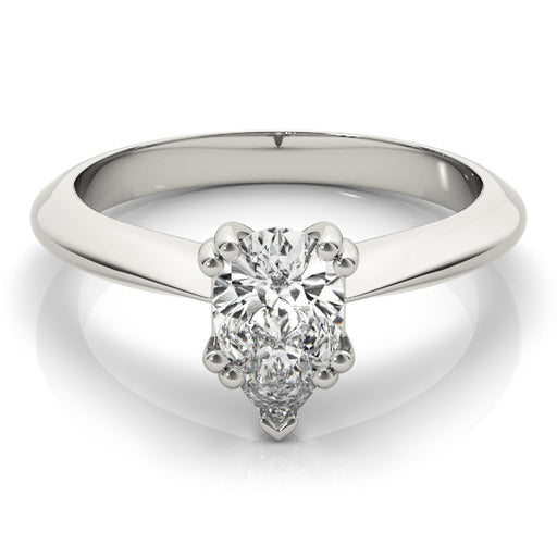 Solitaire Pear Diamond Engagement Ring Women's 1.00CT 14kt Gold