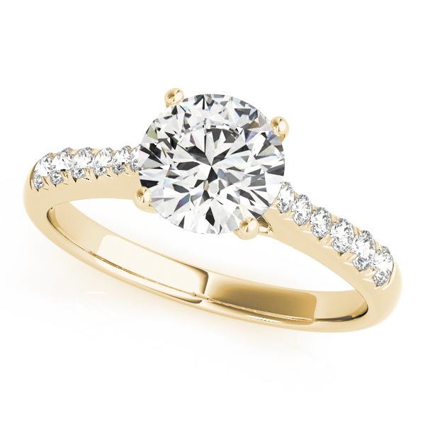 Diamond Ring Women's 0.68ct tw with 14kt Gold