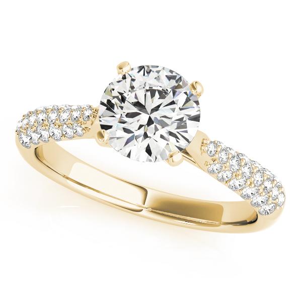 Diamond Ring Women's 1.21ct tw with 14kt Gold