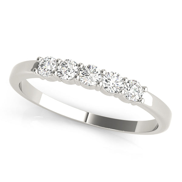 Diamond Band 5 stone Women's 0.25 cttw 14kt Gold