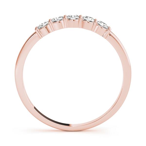 Diamond Band 5 stone Women's 0.25 cttw 14kt Gold