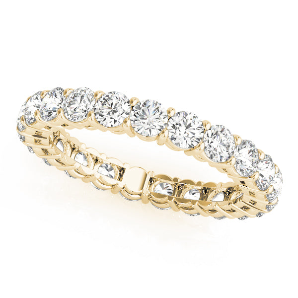 Eterna Diamond Eternity Band Women's Ring 4.00 ct tw 14kt Gold