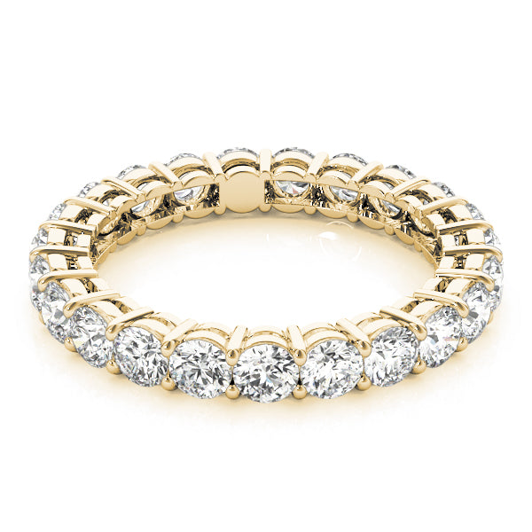 Eterna Diamond Eternity Band Women's Ring 4.00 ct tw 14kt Gold