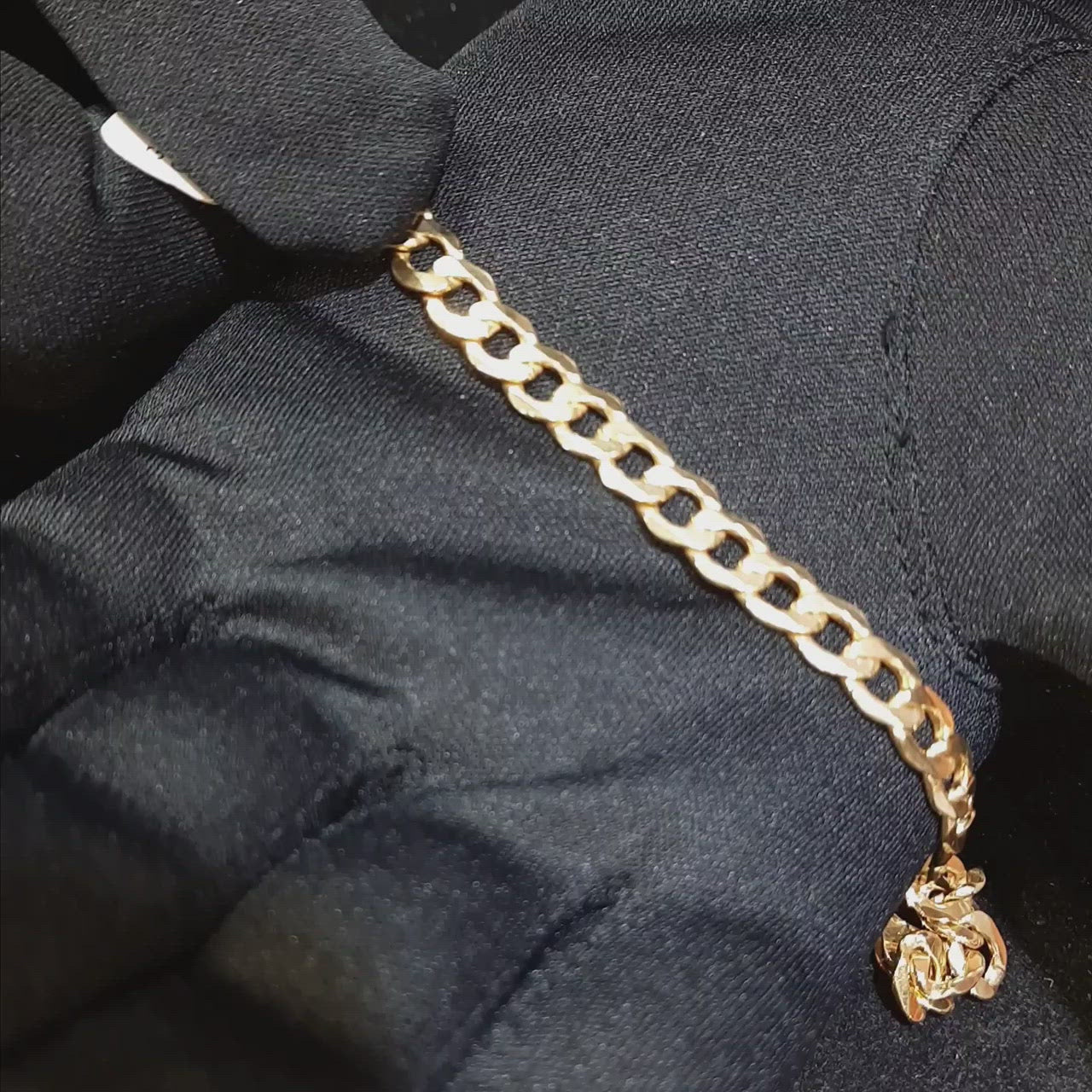 Cuban Link Bracelet 14k 7MM 8.5