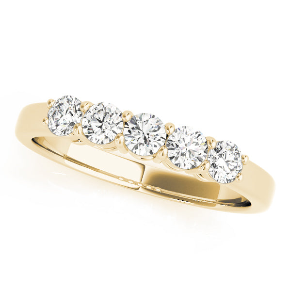 Diamond Band Women's 5-Stone 2.00cttw 14kt Gold