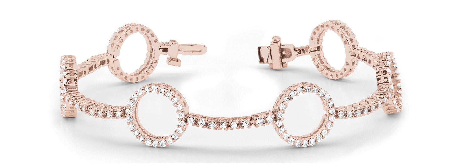 Fancy Diamond Bracelet Ladies 2.13ct tw - 14kt Gold