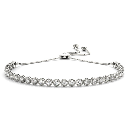 Fancy Diamond Bracelet Ladies 0.72ct tw - 14kt Gold