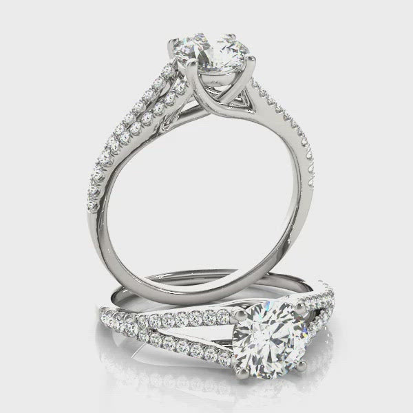 Diamond Ring Women's 1.01ct tw with 14kt Gold