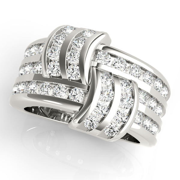 Diamond Ring Women's 0.96ct tw with 14kt Gold