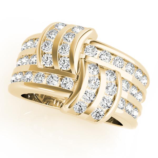 Diamond Ring Women's 0.96ct tw with 14kt Gold