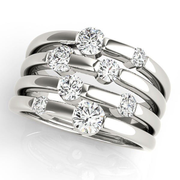 Diamond Ring Women's 1.22ct tw with 14kt Gold