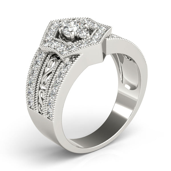 Diamond Ring Women's 0.68ct tw with 14kt Gold
