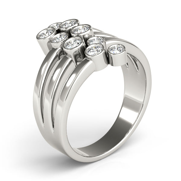 Diamond Ring Women's 0.72ct tw with 14kt Gold