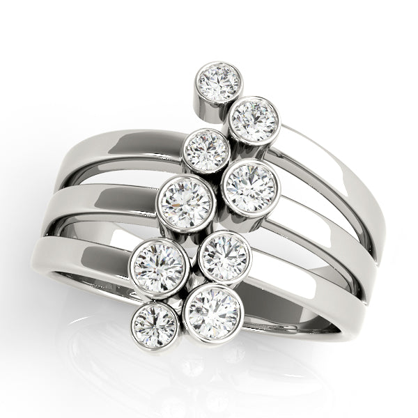 Diamond Ring Women's 0.72ct tw with 14kt Gold