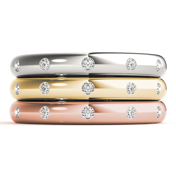 Stackable Diamond Rings 0.20ct 14kt Gold - $995 for Set of 3