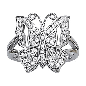 Diamond Ring Women's 0.54ct tw with 14kt Gold