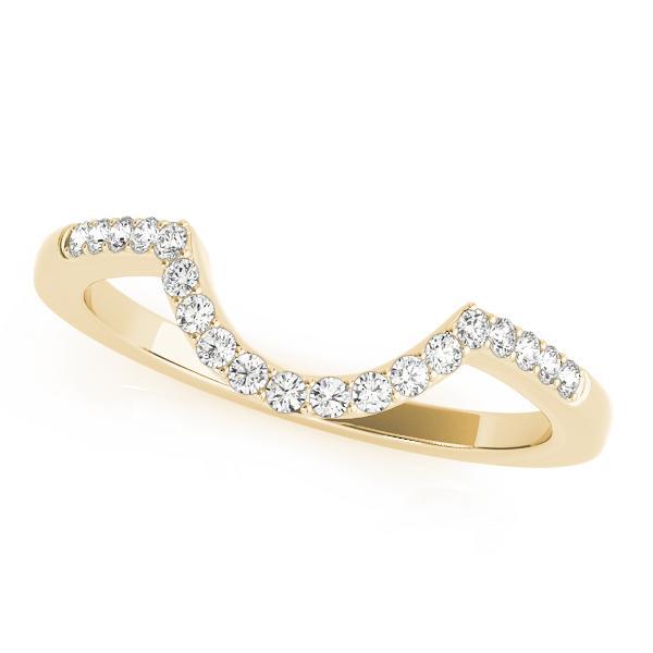 Diamond U Band Women's 0.25ct tw with 14kt Gold