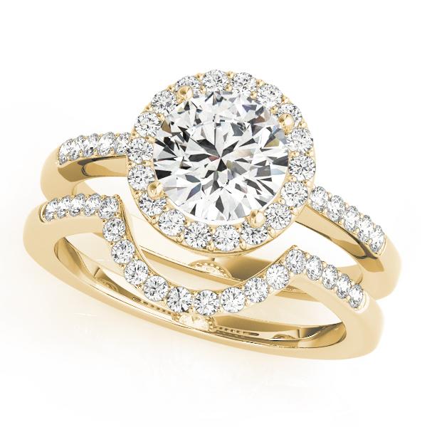 Diamond Ring Set Women's 1.00 ct tw with 14kt Gold