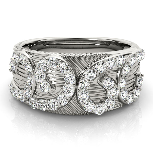 Diamond Ring Women's 0.96ct tw with 14kt Gold