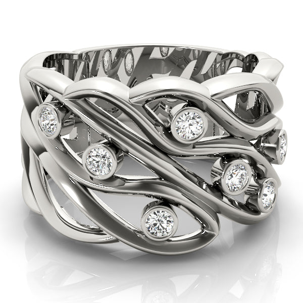 Diamond Ring Women's 0.18ct tw with 14kt Gold