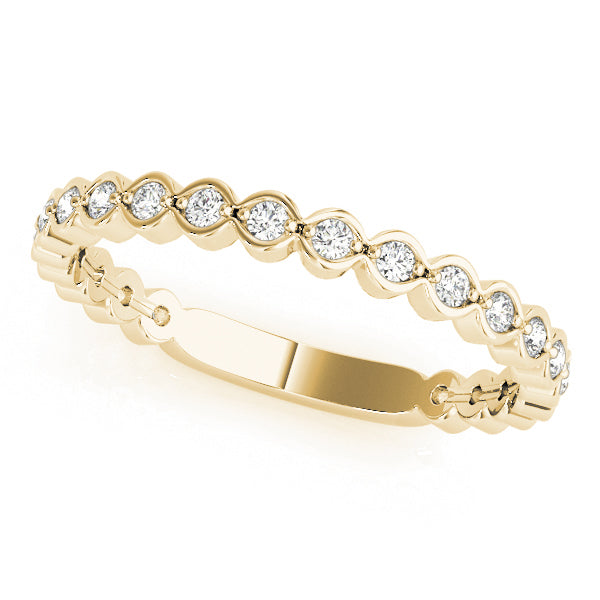 Stackable Diamond Rings 0.26ct 14kt Gold - $975 for Set of 3