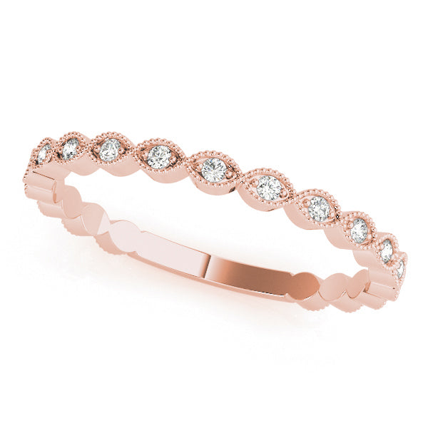 Stackable Diamond Rings 0.12ct 14kt Gold - $1350 for Set of 3