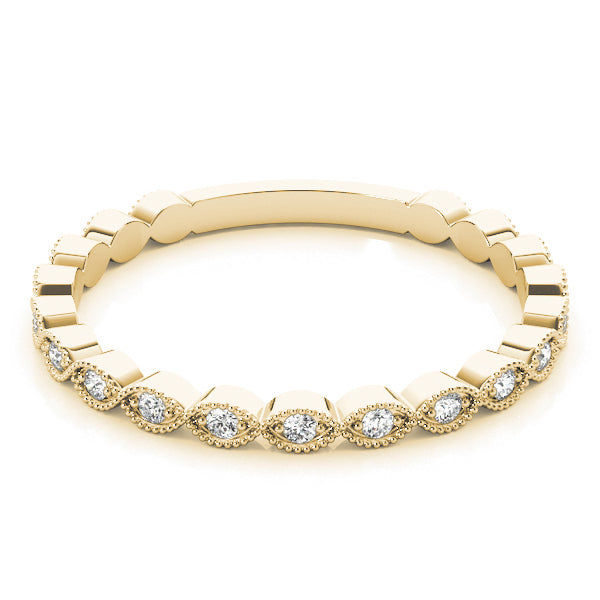 Stackable Diamond Rings 0.12ct 14kt Gold - $1350 for Set of 3
