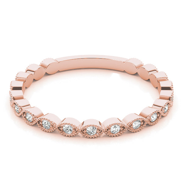 Stackable Diamond Rings 0.12ct 14kt Gold - $1350 for Set of 3