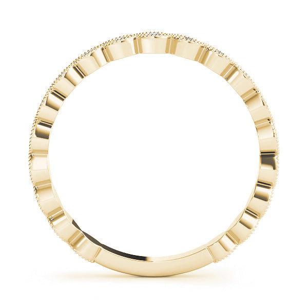 Stackable Diamond Rings 0.12ct 14kt Gold - $1350 for Set of 3