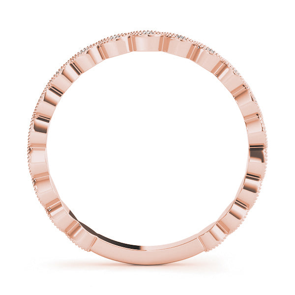 Stackable Diamond Rings 0.12ct 14kt Gold - $1350 for Set of 3
