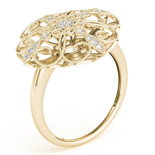 Diamond Ring Women's 0.14ct tw with 14kt Gold