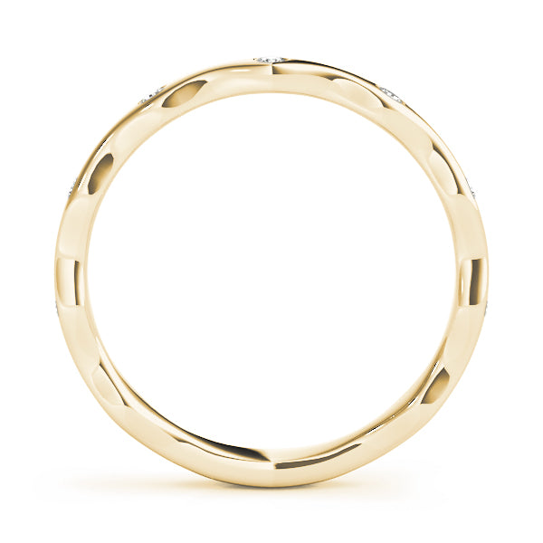 Stackable Diamond Rings 0.22ct 14kt Gold - $2400 for Set of 3