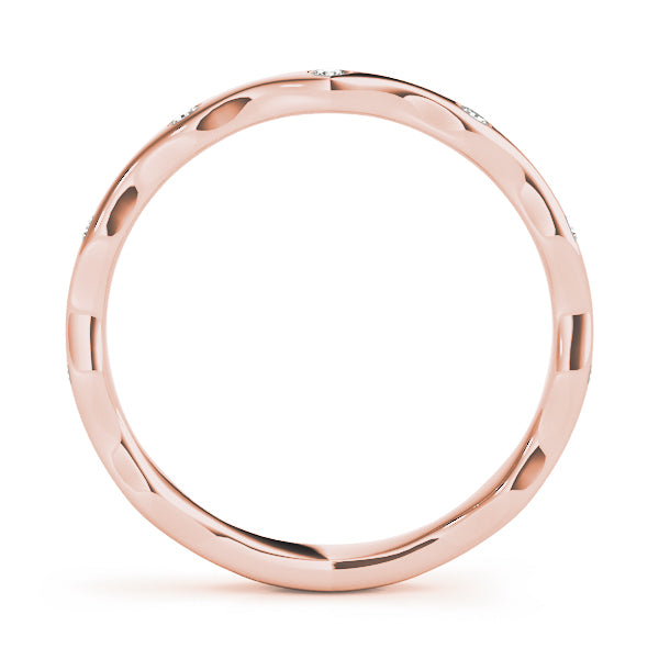 Stackable Diamond Rings 0.22ct 14kt Gold - $2400 for Set of 3