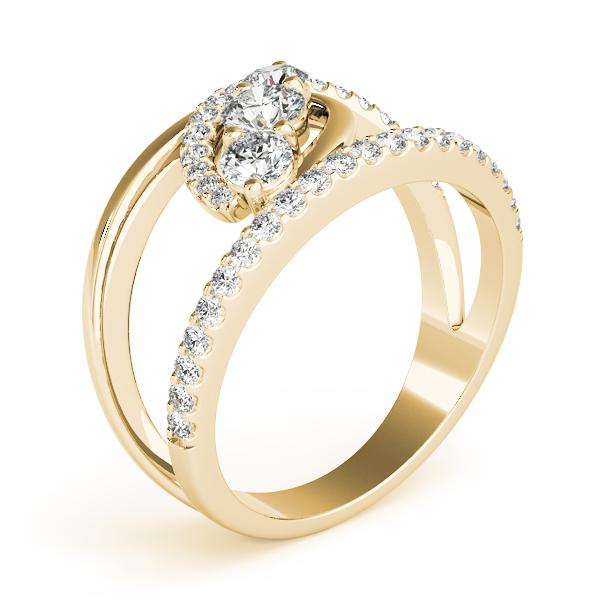 Diamond Ring Women's 0.94ct tw with 14kt Gold