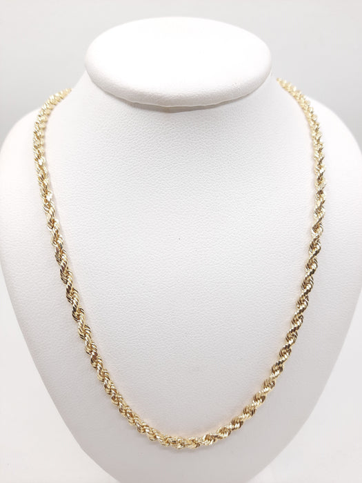 Rope Chain 14kt 8MM - All lengths available