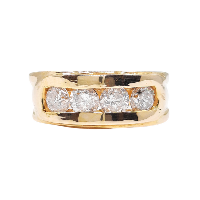 Men's Ring Diamonds 2.00ct tw 14kt Gold