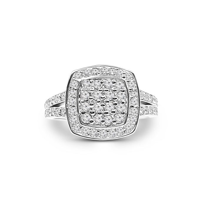 Amante Diamond Ring Women's 0.85ct tw with 14kt Gold