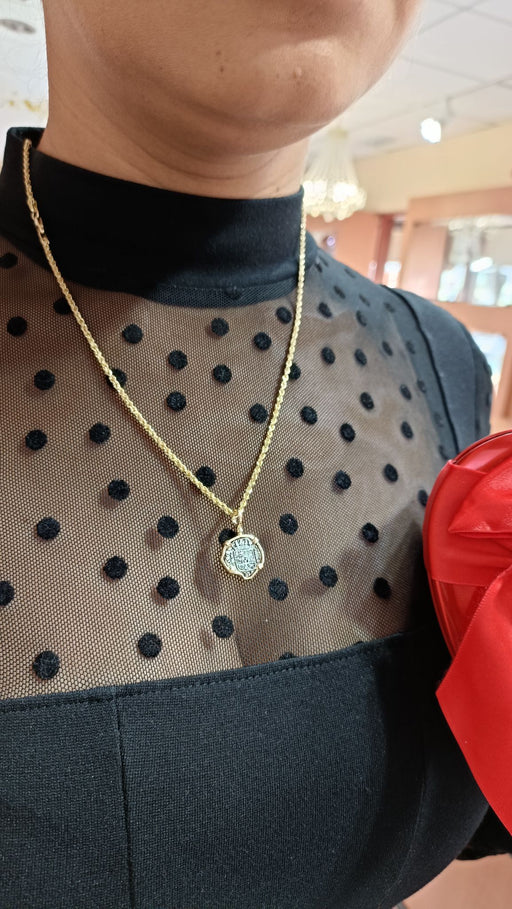 Women's Small Atocha Irregular Coin 1/2