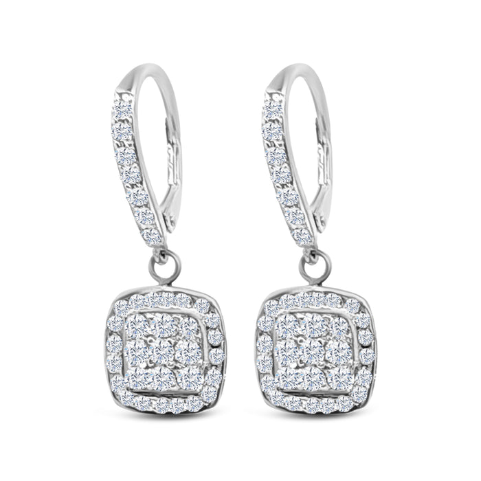 Amante Diamond Earrings 1.00ct tw 14kt Gold