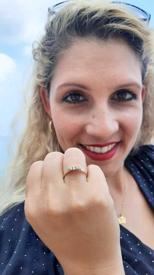 Choco Diamond Ring 0.33cttw 14kt Gold