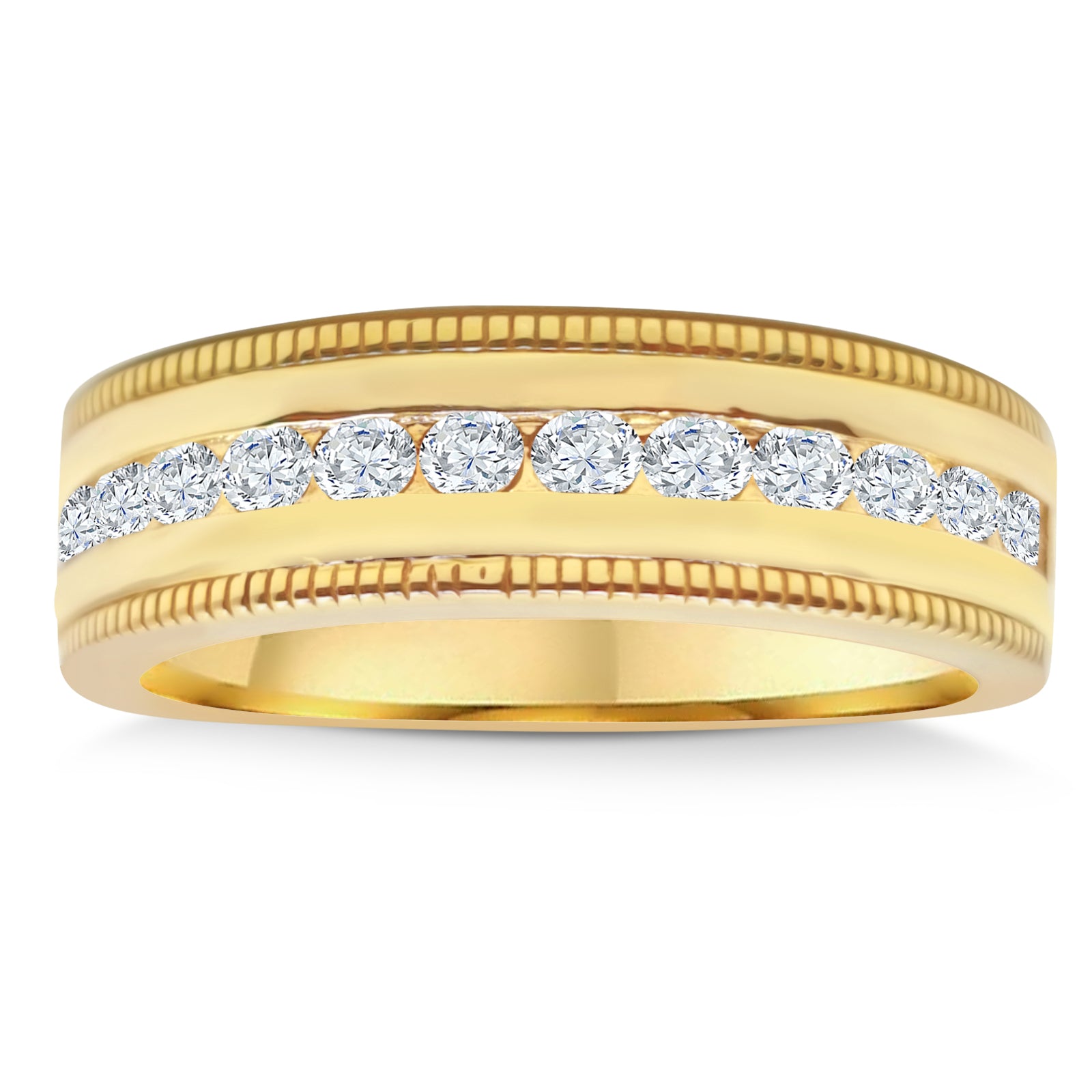 Men's Band Diamonds 0.55ct tw 14kt Gold