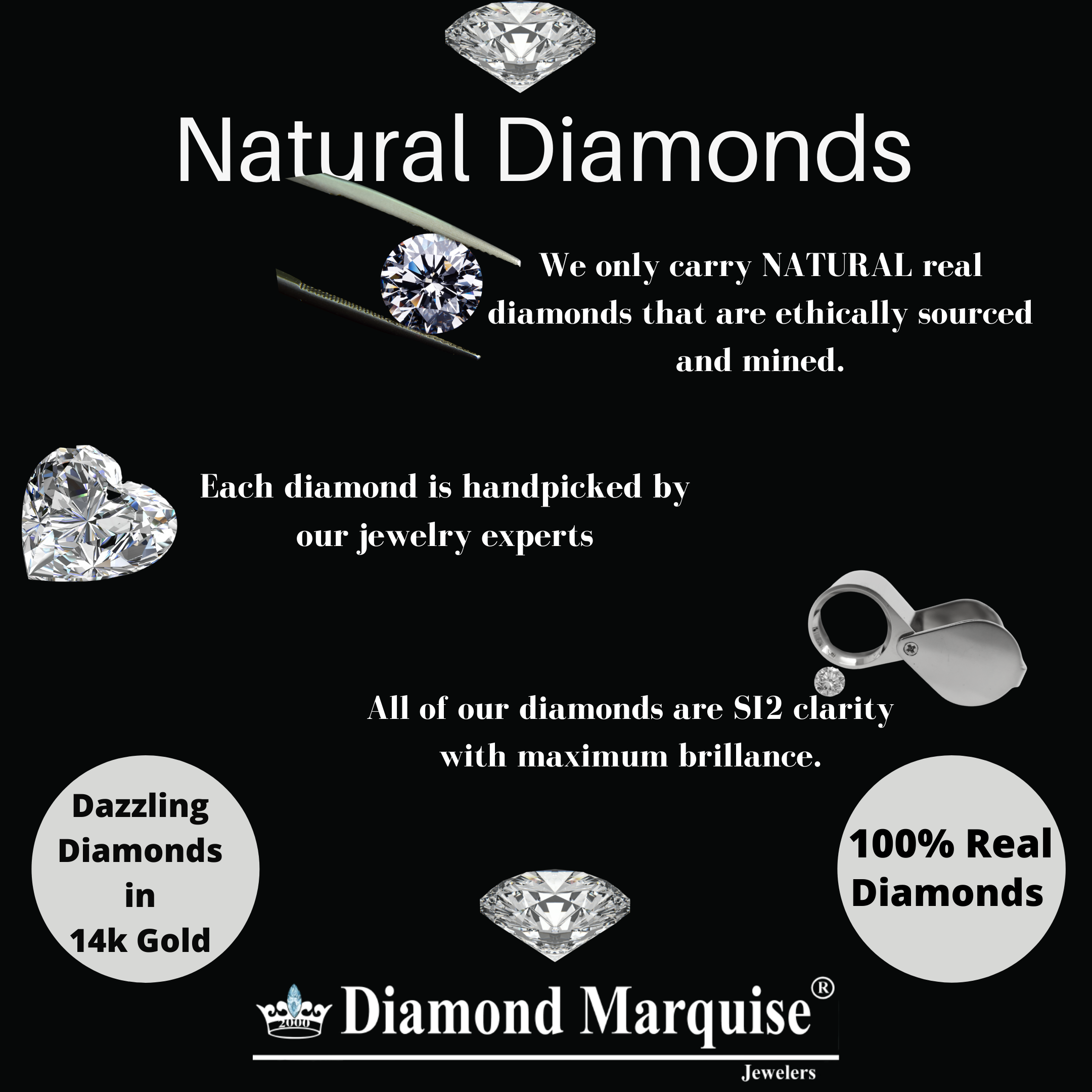 Diamond Ring Women's 1.04 ct tw with 14kt Gold